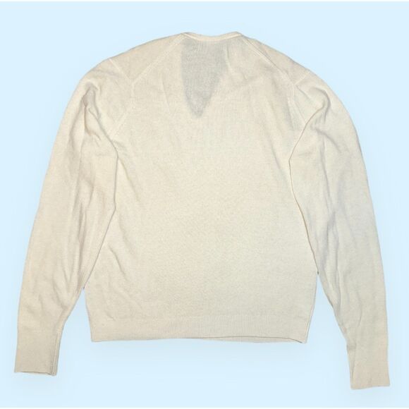 Vintage Byford Lambswool Sweater Mens L 42 V-Neck Made in England - Picture 3 of 12